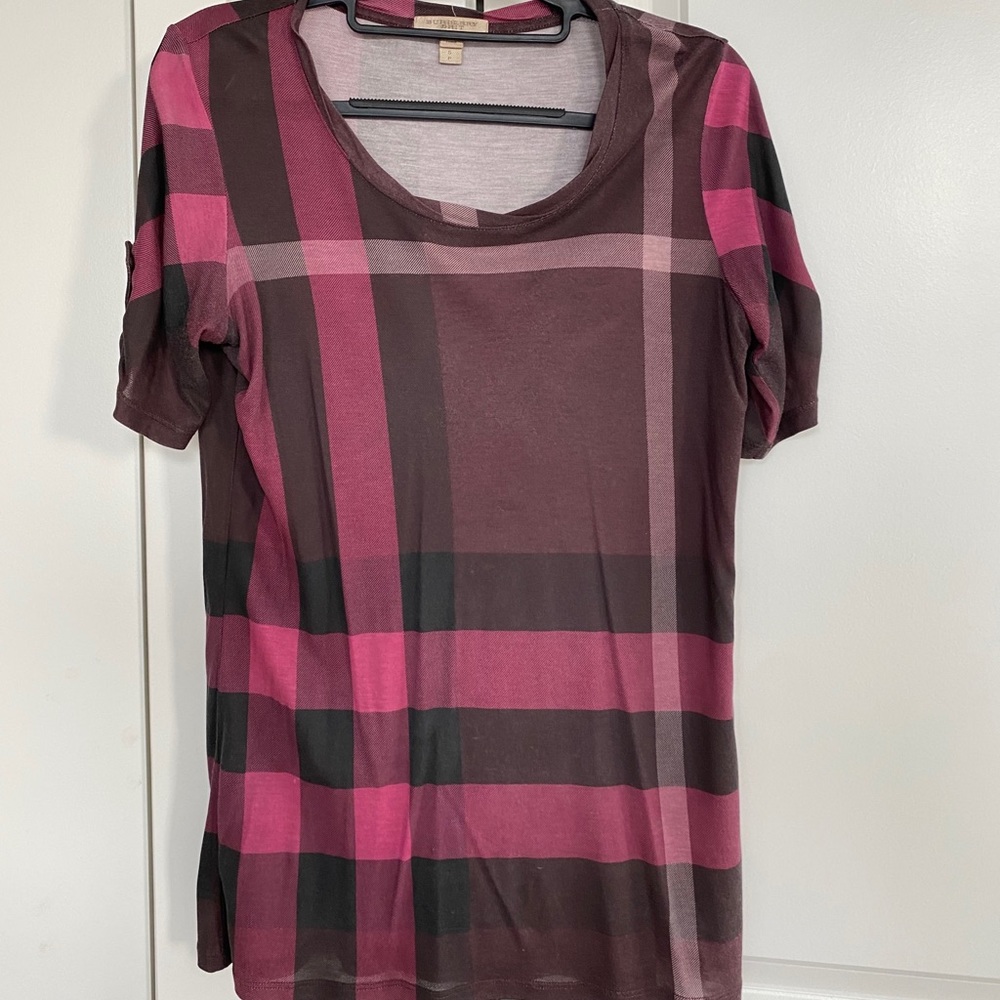 Authentic Burberry Brit Plaid Shirt